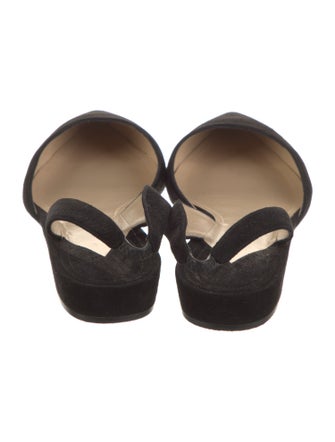 Paul Andrew Suede Slingback Flats