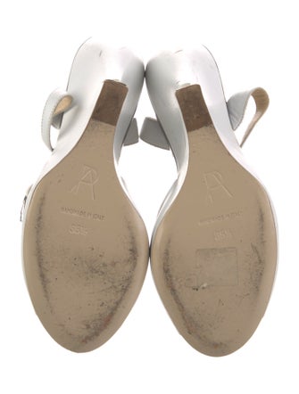 Paul Andrew Leather Slingback Pumps