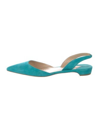 Paul Andrew Suede Slingback Flats