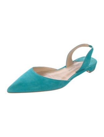 Paul Andrew Suede Slingback Flats
