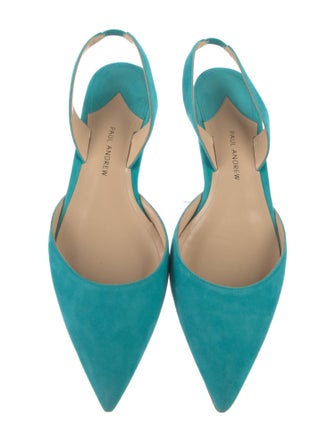 Paul Andrew Suede Slingback Flats
