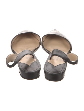 Paul Andrew Leather Slingback Flats