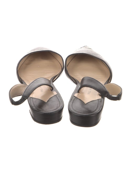 Paul Andrew Leather Slingback Flats