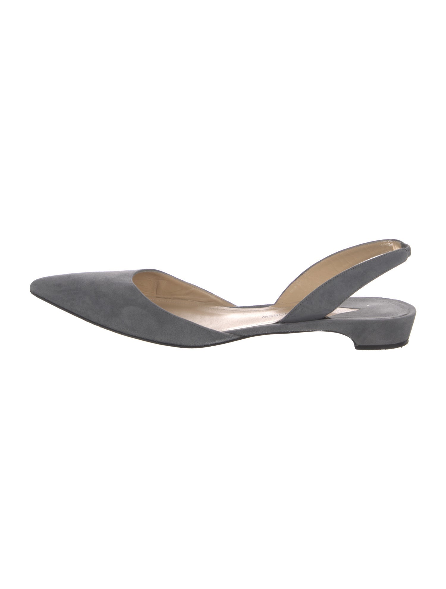 Paul Andrew Suede Slingback Flats