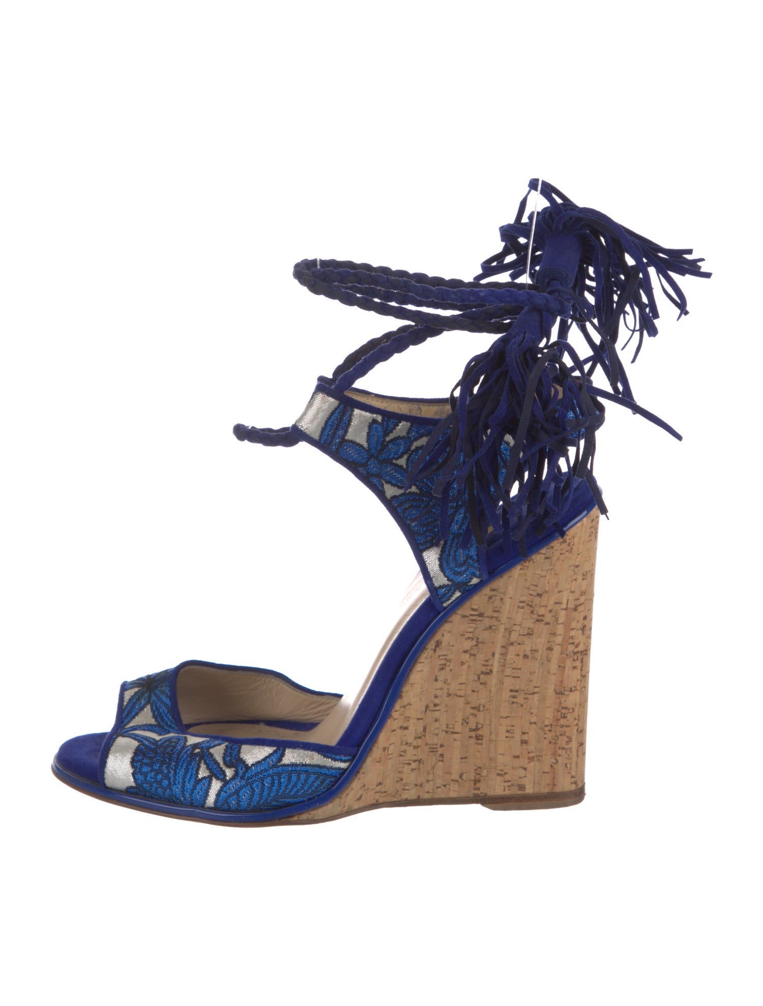 Paul Andrew Tassel Accents Sandals
