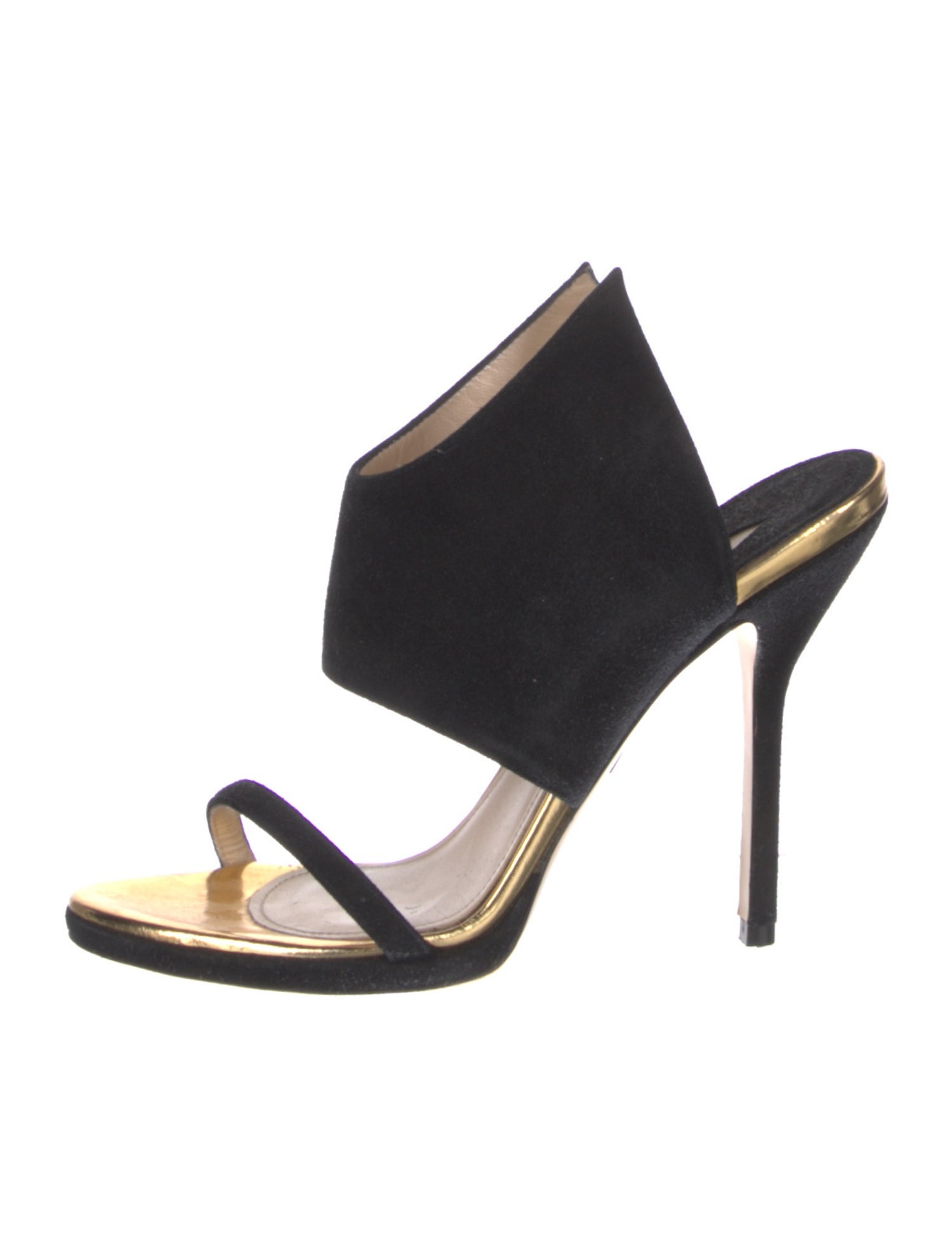 Paul Andrew Suede Slingback Sandals