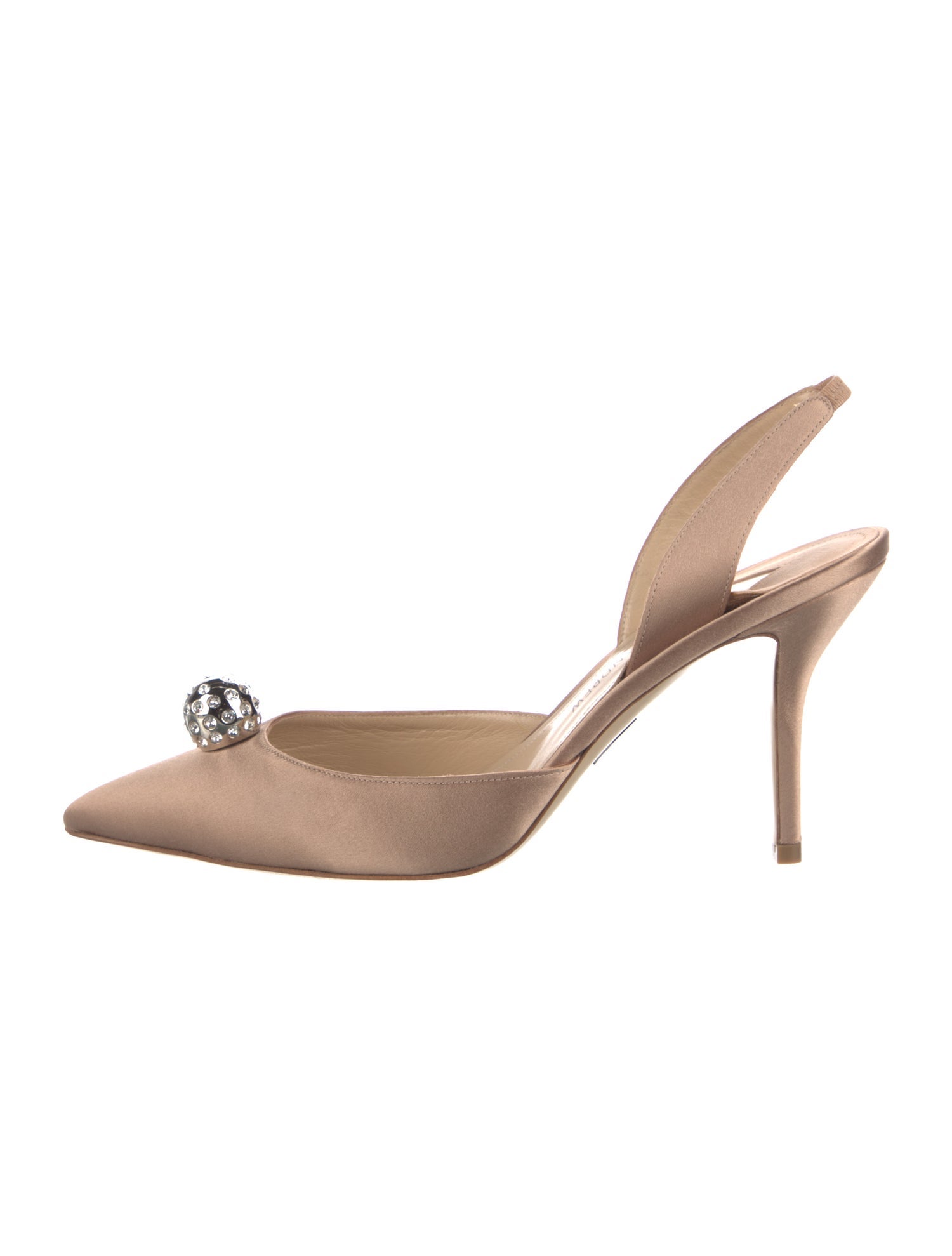 Paul Andrew Patent Leather Slingback Pumps