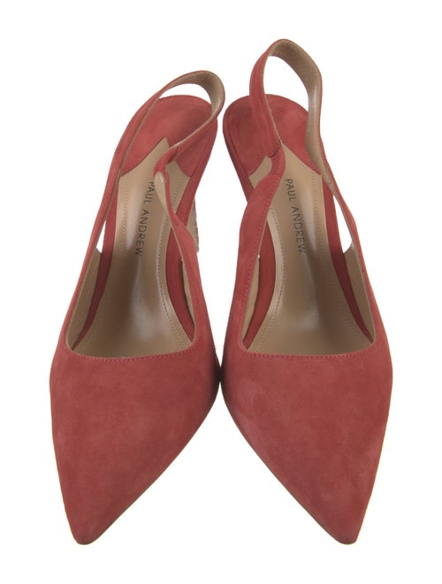 Paul Andrew Suede Slingback Pumps
