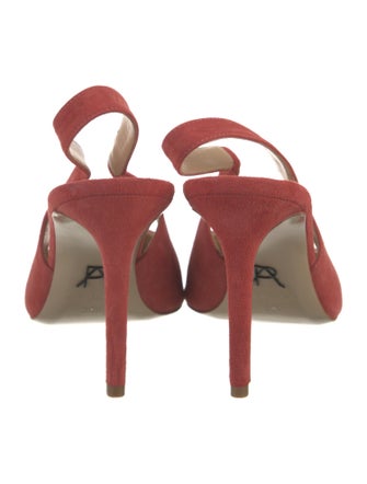 Paul Andrew Suede Slingback Pumps