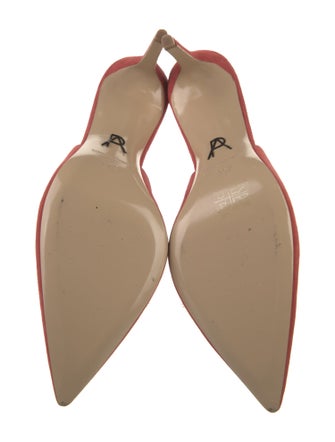 Paul Andrew Suede Slingback Pumps