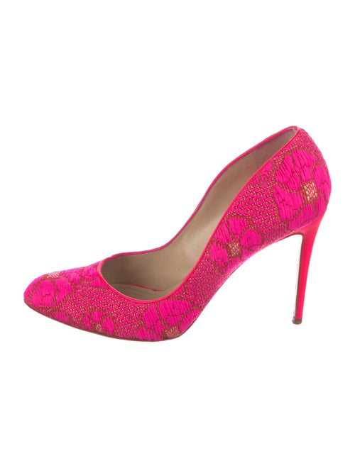 Paul Andrew Lace Pumps