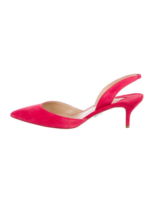 Paul Andrew Suede Slingback Pumps