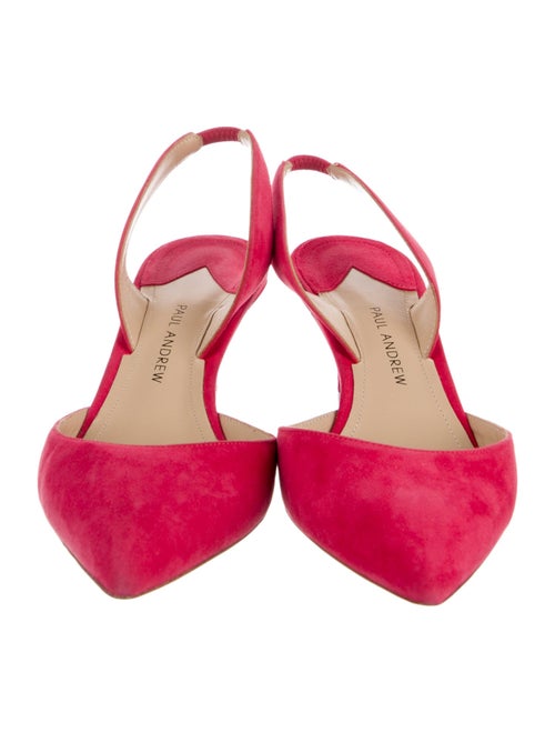 Paul Andrew Suede Slingback Pumps