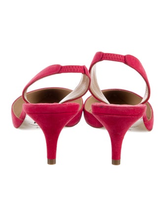 Paul Andrew Suede Slingback Pumps