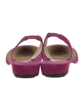 Paul Andrew Suede Slingback Flats