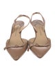 Paul Andrew Leather Slingback Pumps