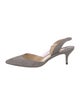 Paul Andrew Suede Slingback Pumps