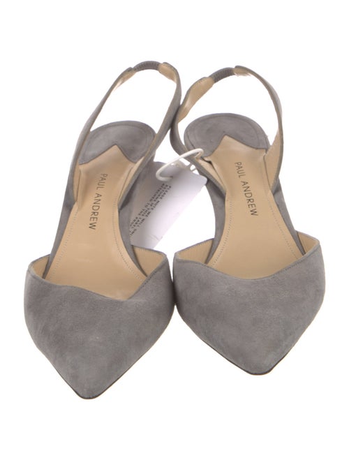 Paul Andrew Suede Slingback Pumps