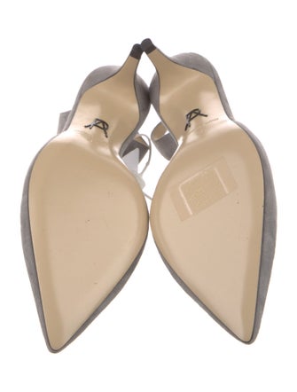 Paul Andrew Suede Slingback Pumps