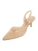 Paul Andrew Suede Slingback Pumps