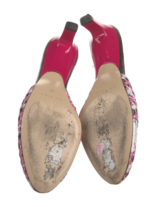 Paul Andrew Printed Slingback Pumps