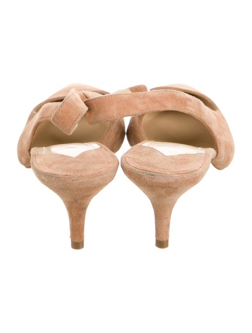 Paul Andrew Suede Slingback Pumps