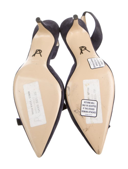 Paul Andrew Suede Slingback Pumps