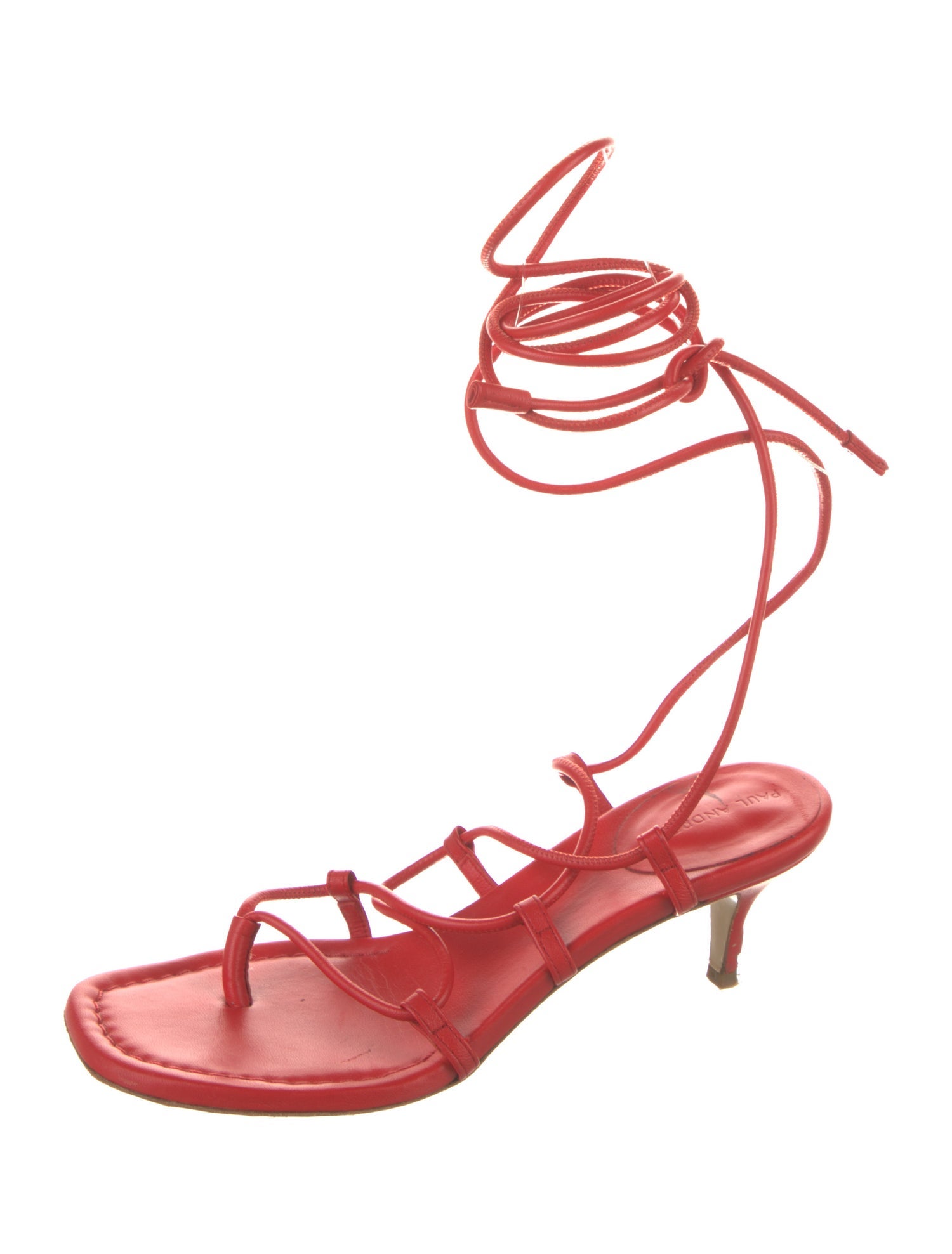 Paul Andrew Leather Gladiator Sandals