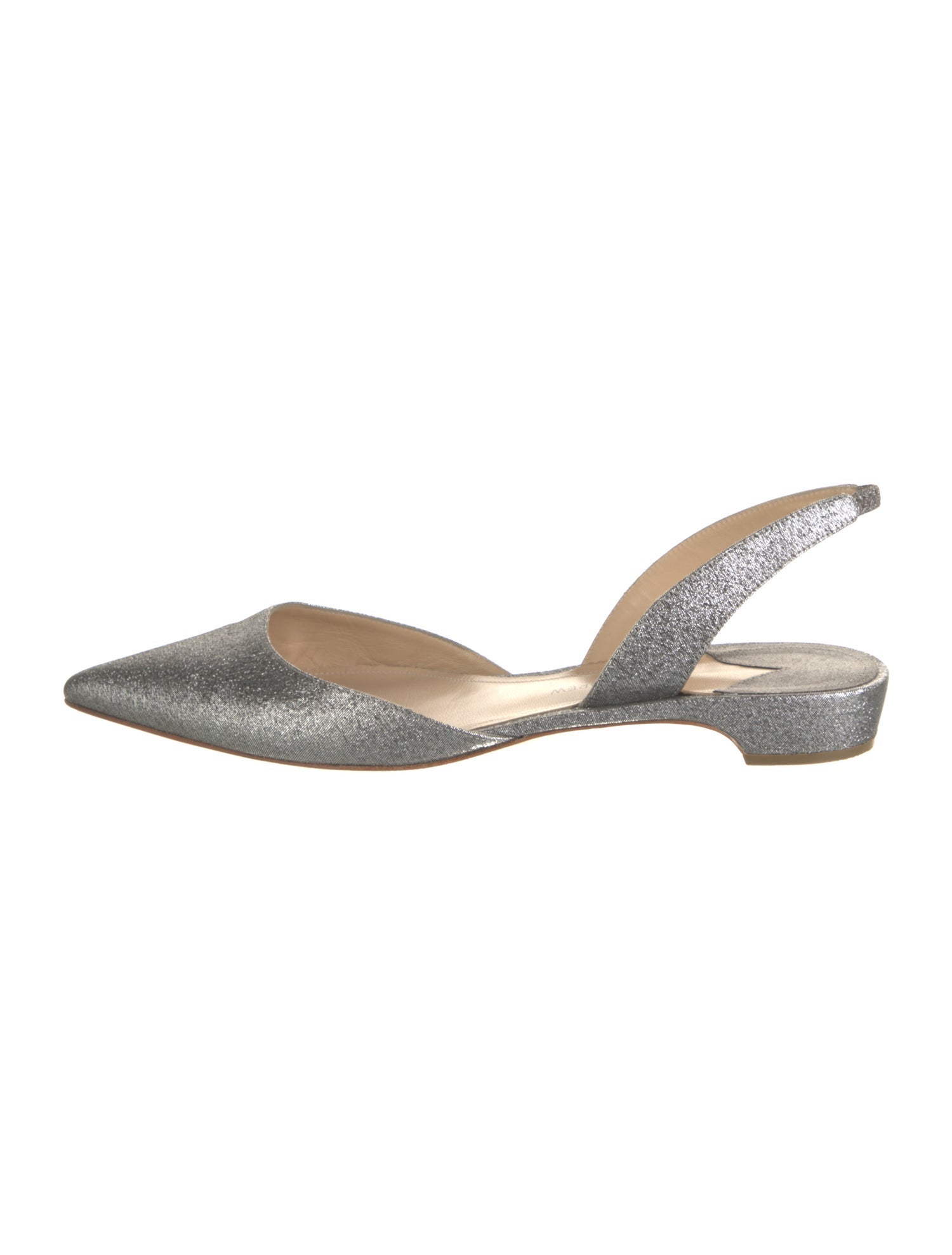 Paul Andrew Glitter Slingback Flats