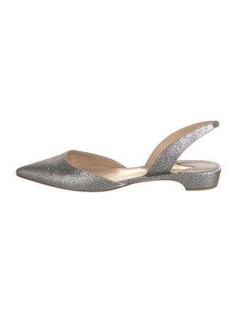 Paul Andrew Glitter Slingback Flats
