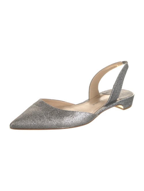 Paul Andrew Glitter Slingback Flats