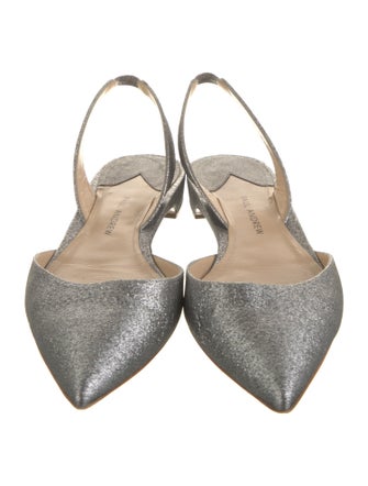 Paul Andrew Glitter Slingback Flats