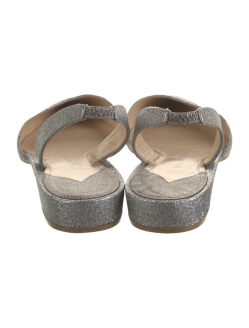 Paul Andrew Glitter Slingback Flats