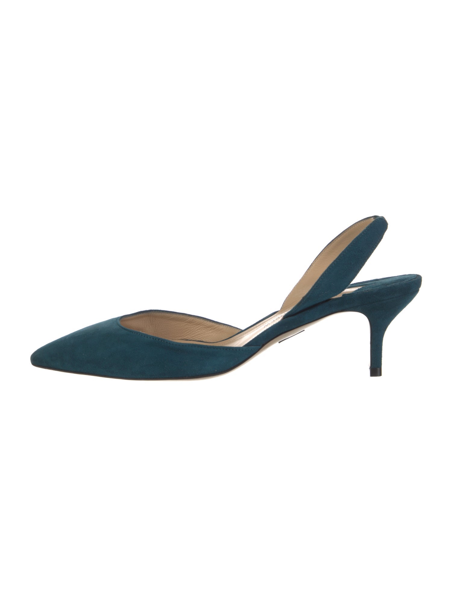 Paul Andrew Suede Slingback Pumps