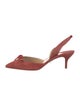 Paul Andrew Suede Slingback Pumps