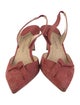 Paul Andrew Suede Slingback Pumps