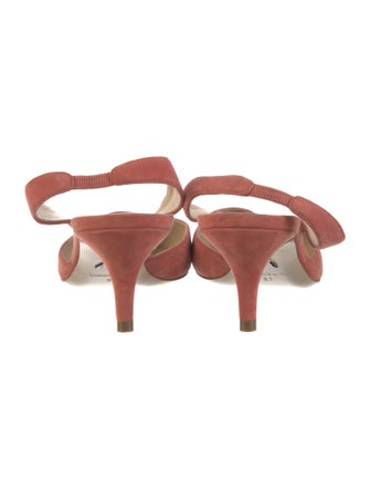 Paul Andrew Suede Slingback Pumps