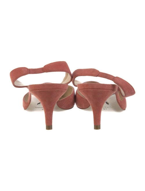 Paul Andrew Suede Slingback Pumps