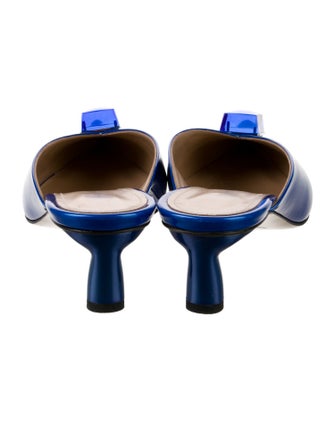 Paul Andrew Patent Leather Mules