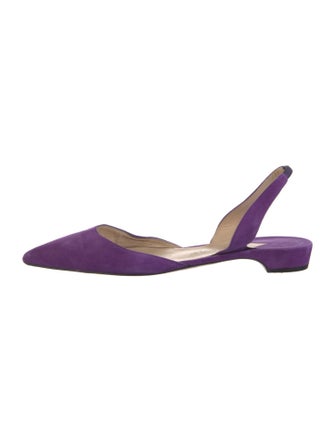 Paul Andrew Suede Slingback Flats