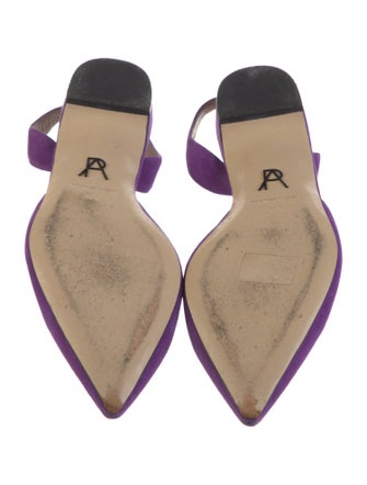 Paul Andrew Suede Slingback Flats