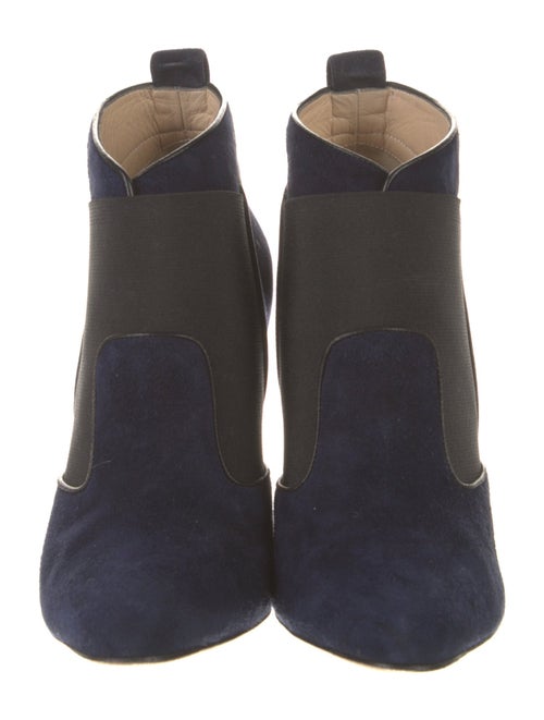 Paul Andrew Suede Animal Print Boots