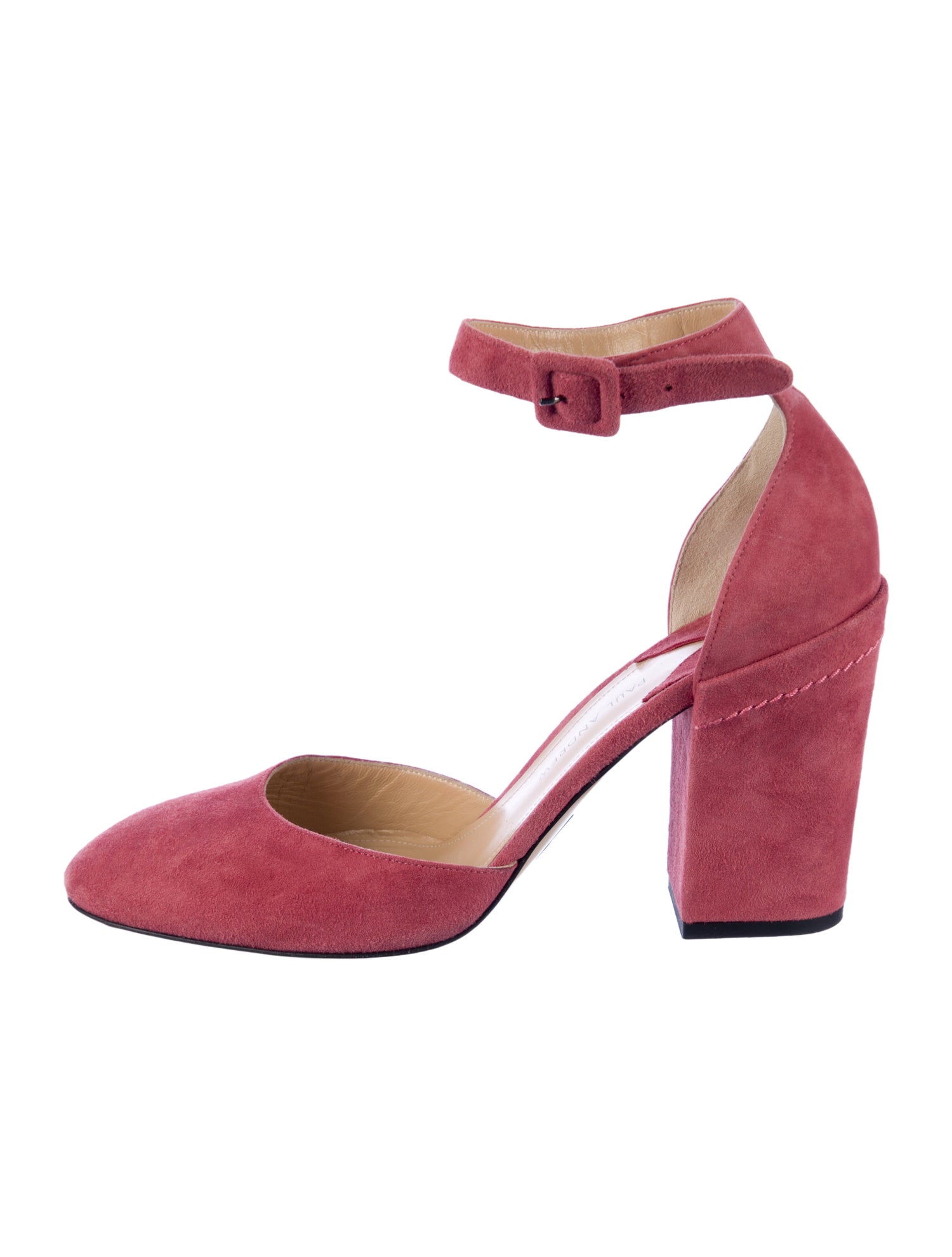 Paul Andrew Bastioni Suede D'Orsay Pumps