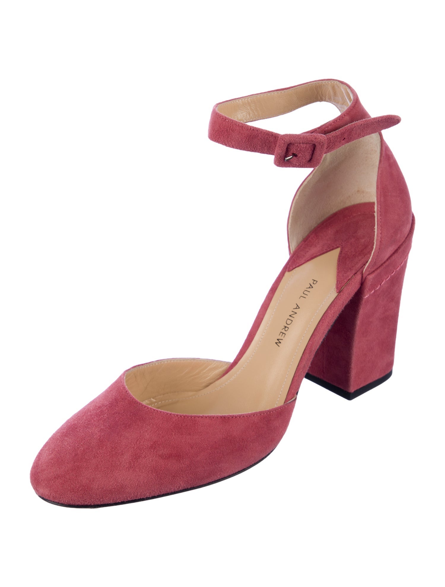 Paul Andrew Bastioni Suede D'Orsay Pumps