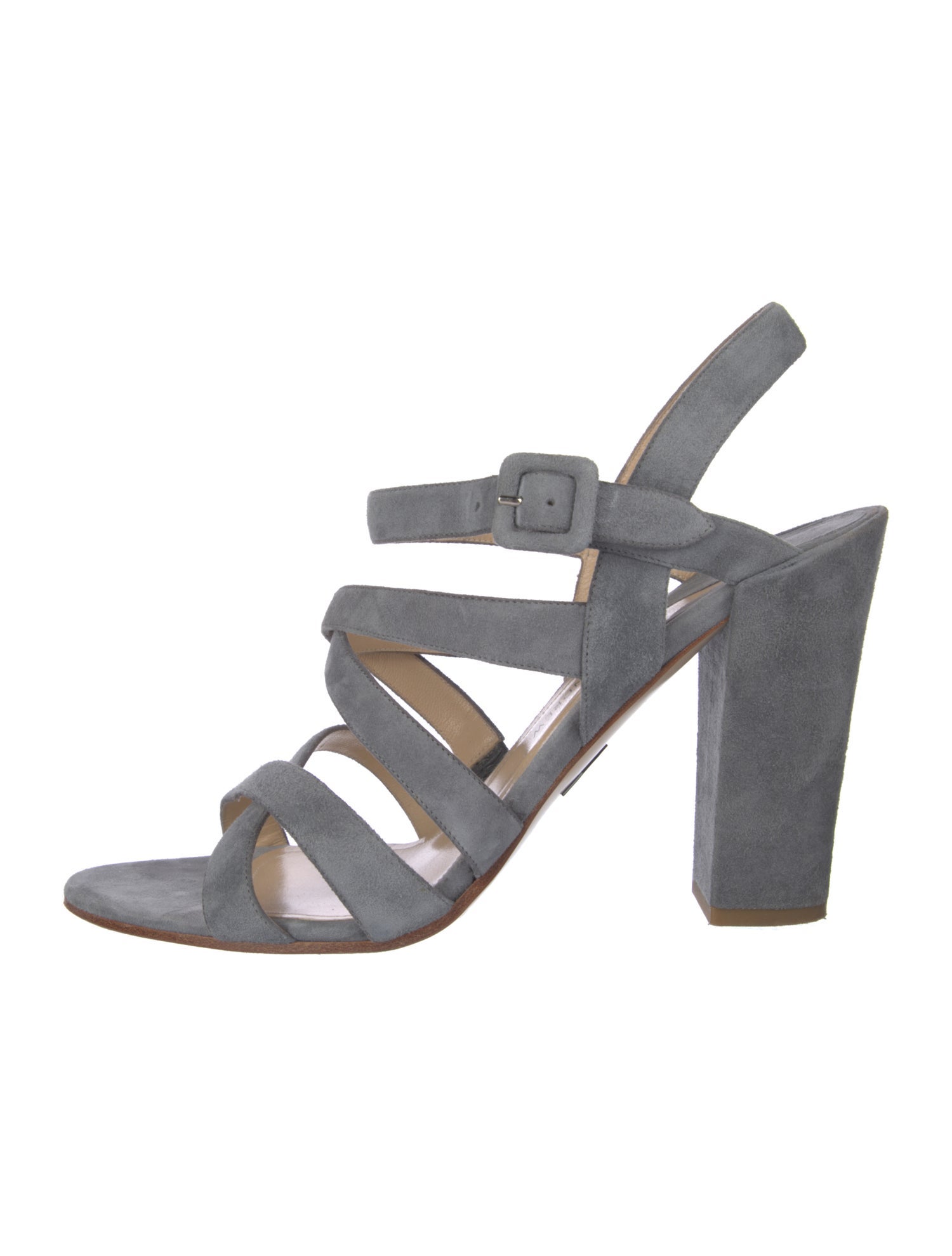 Paul Andrew Suede Slingback Sandals