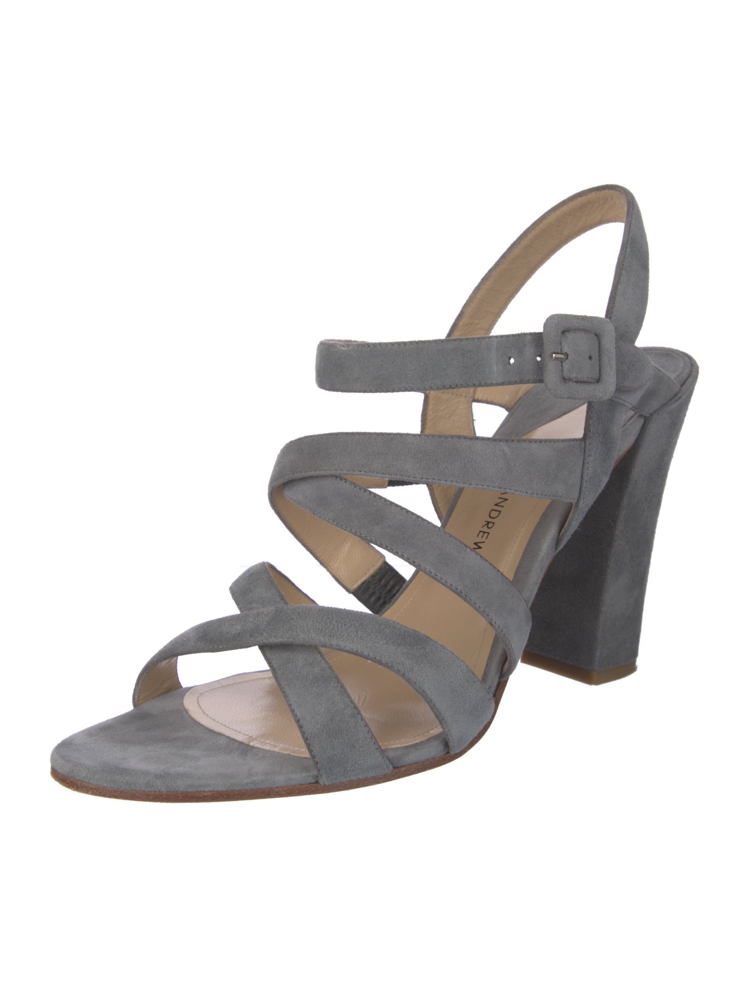 Paul Andrew Suede Slingback Sandals