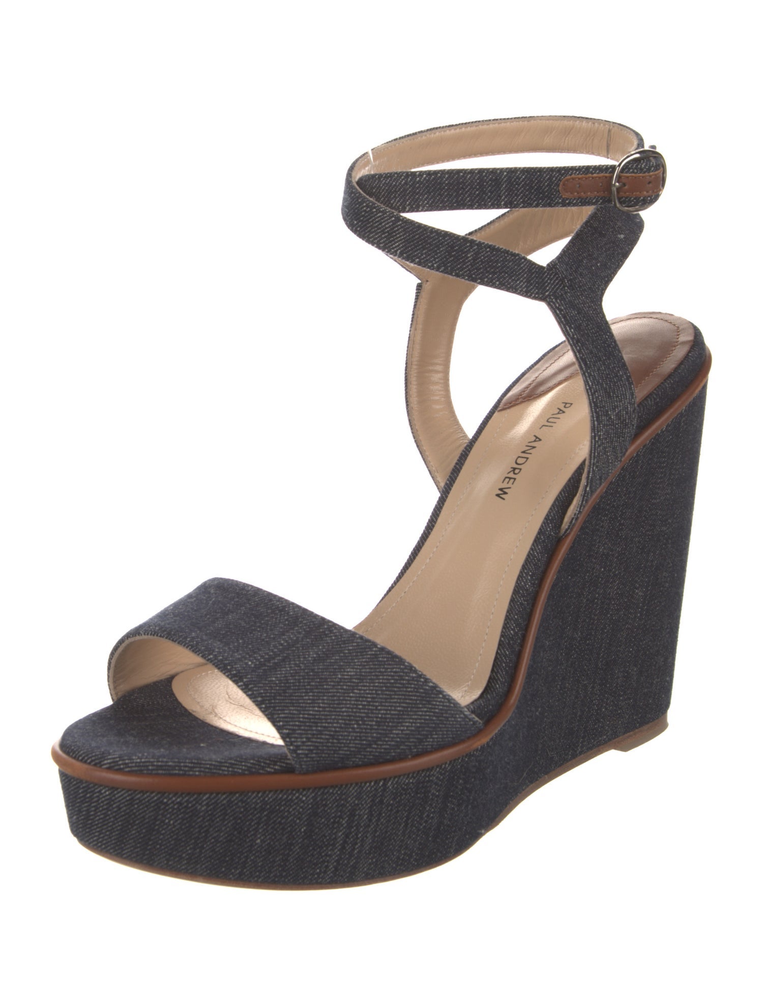 Paul Andrew Denim Espadrilles