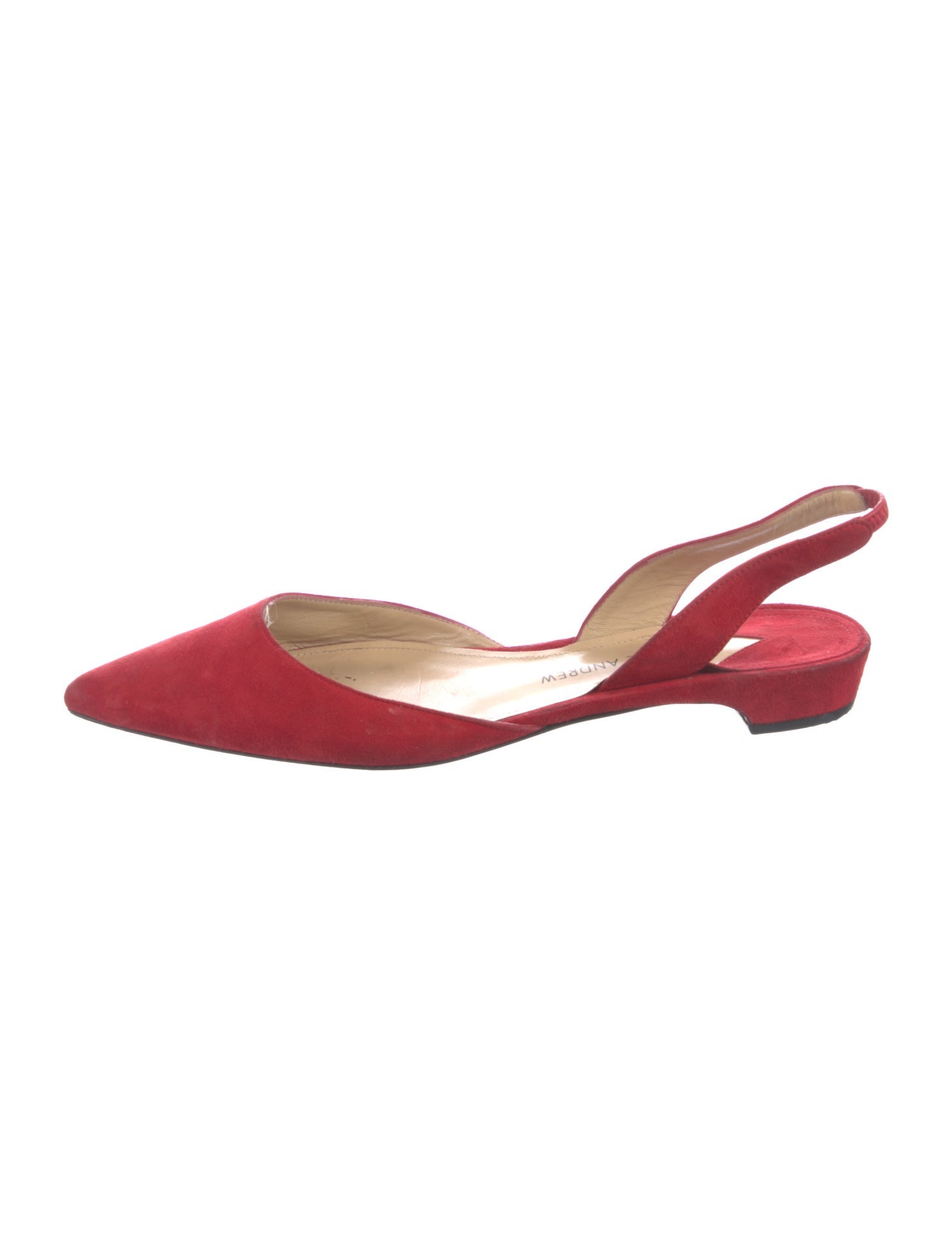 Paul Andrew Suede Slingback Flats