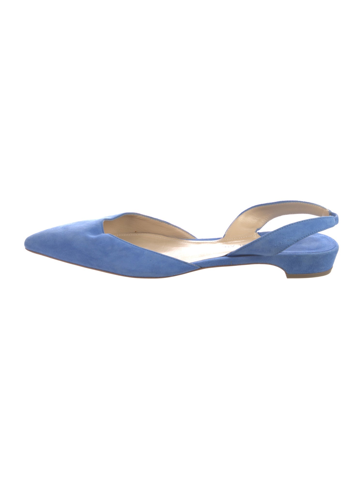 Paul Andrew Suede Slingback Flats