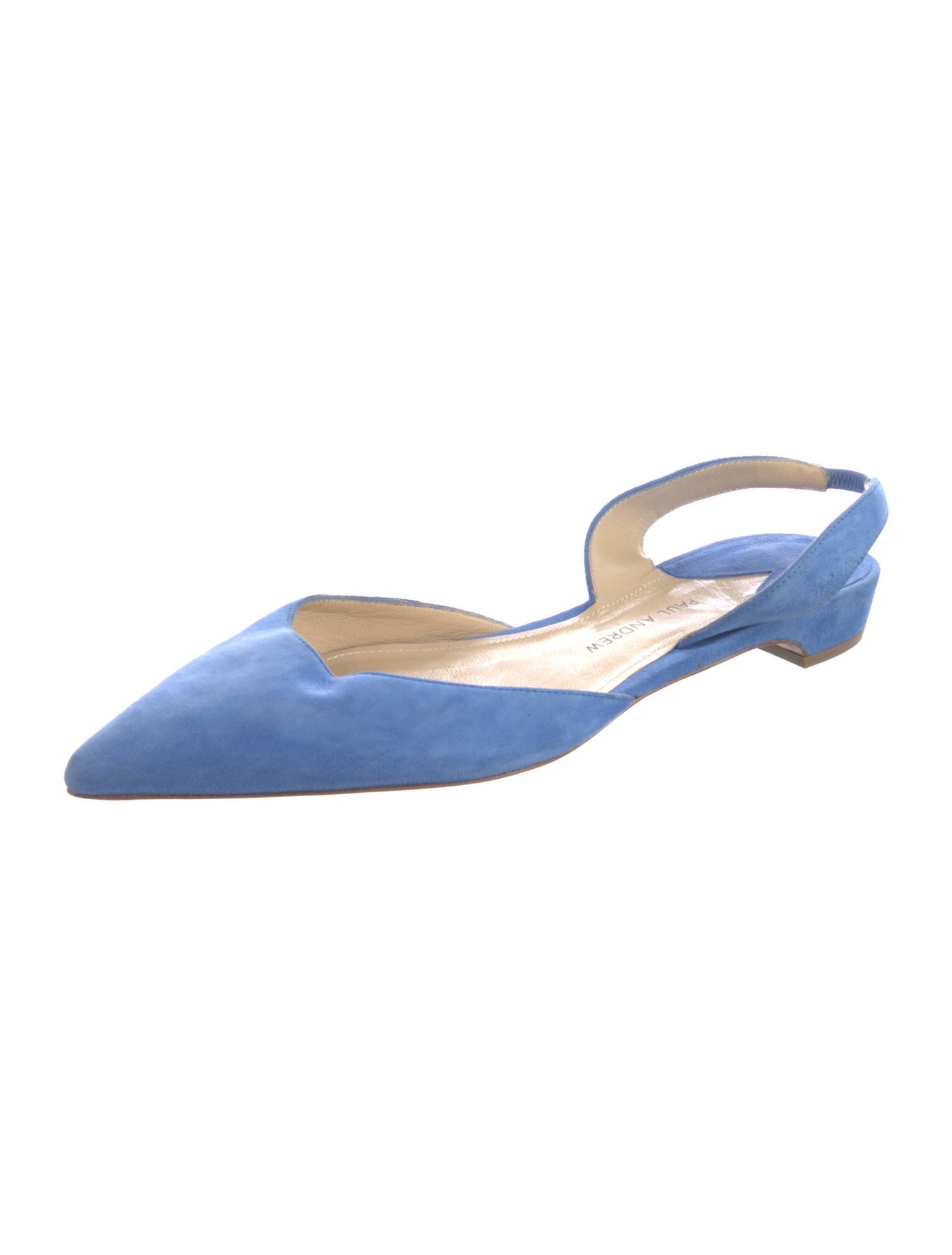 Paul Andrew Suede Slingback Flats
